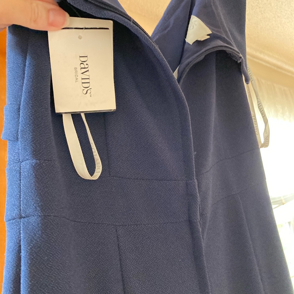 Davids Bridal Marine Mother of Bride Gown size 6 NWT